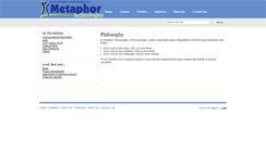 Desktop Screenshot of metaphor-technologies.com